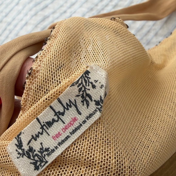 Free People Gold Sequin Mini Dress - Picture 3 of 3